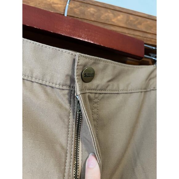 5.11 Tactical Men’s Taclite Ripstop Cargo Pants Coyote Tan Utility Work SZ 40x36 - Picture 5 of 12